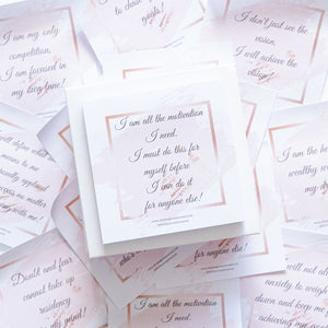 She Affirms™  Her Goals (Affirmation Sticky Notes 1st Edition)